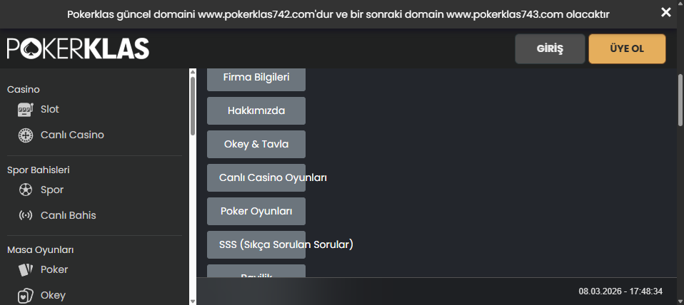 Pokerklas Sosyal Medya
